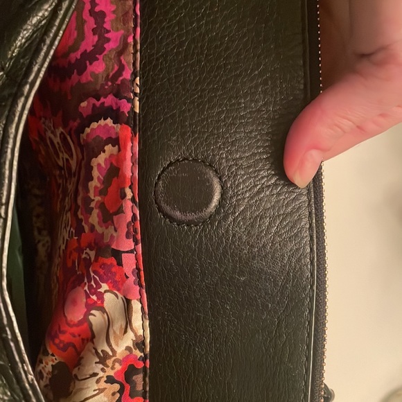 Quilted Large Tote Bag, Leather exterior - Picture 10 of 10